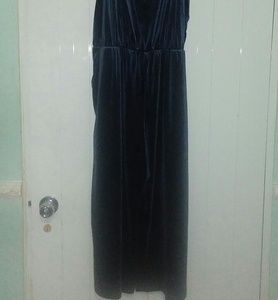 Old Navy Pants - Blue velvet jumpsuit Old Navy Pants - Blue velvet jumpsuit
